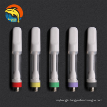 New trending 0.5ml child lock press-in cbd vape pen cartridge CG04 1ml full ceramic 510 vape cartridge